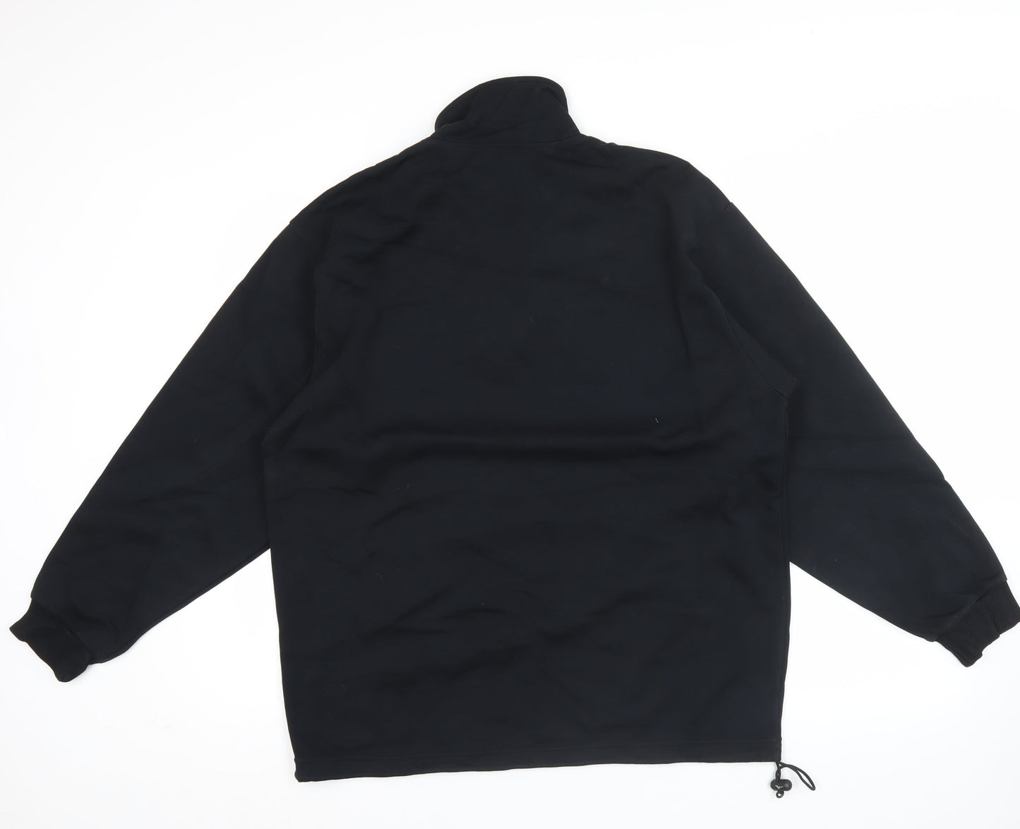 Mens UK Size S Mizuno Black Full Zip Sweatshirt