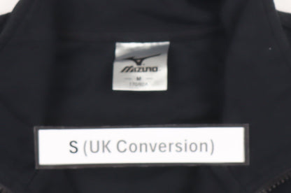 Mens UK Size S Mizuno Black Full Zip Sweatshirt