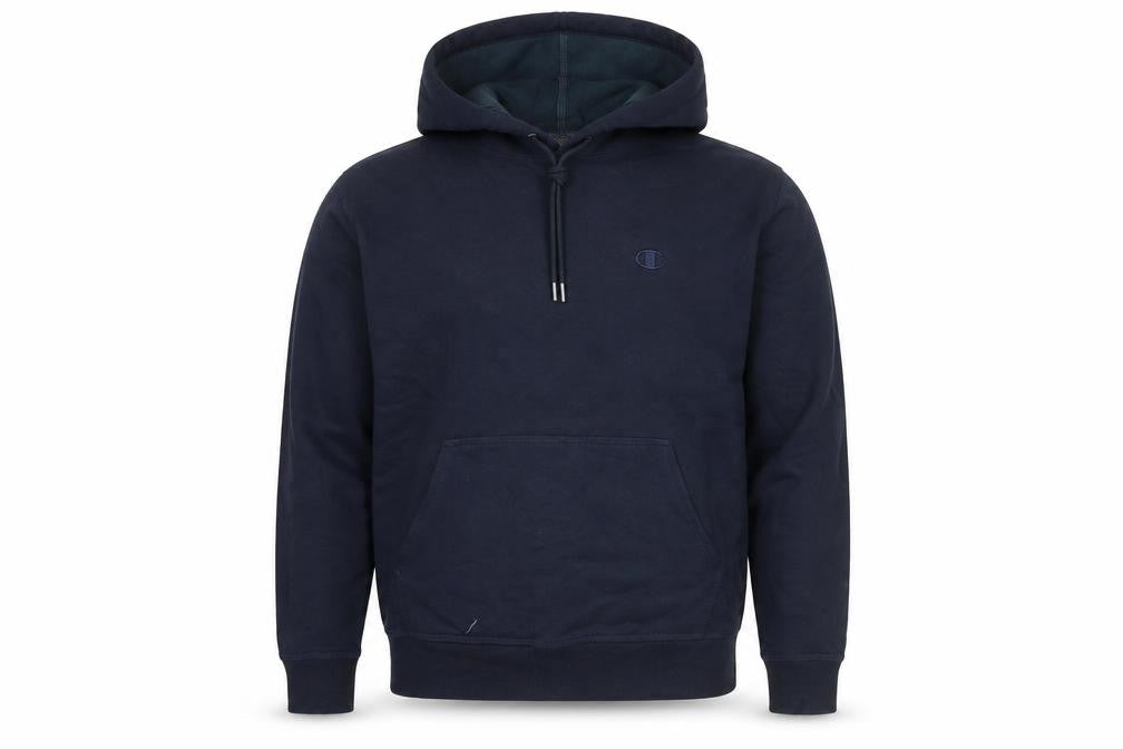 Mens UK Size M Champion Blue Pullover Hoodie