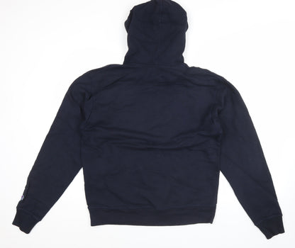 Mens UK Size M Champion Blue Pullover Hoodie