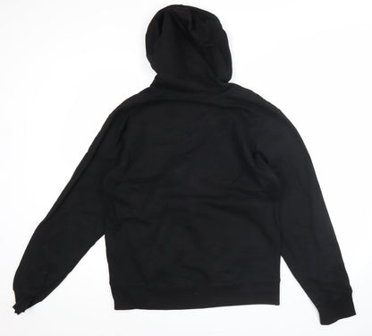 Mens UK Size M Champion Black Pullover Hoodie