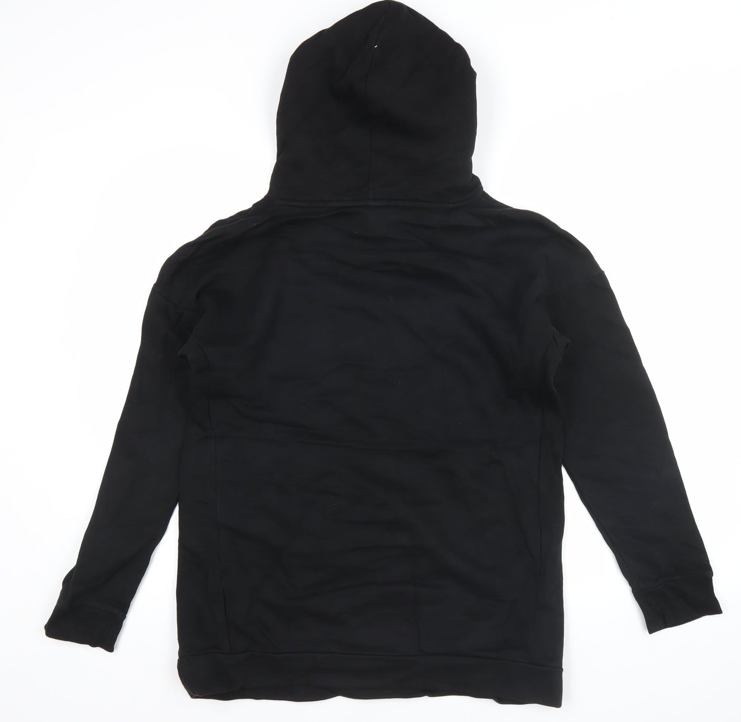 Adidas Men's Black XS Pullover Hoodie Logo Sports Fleece