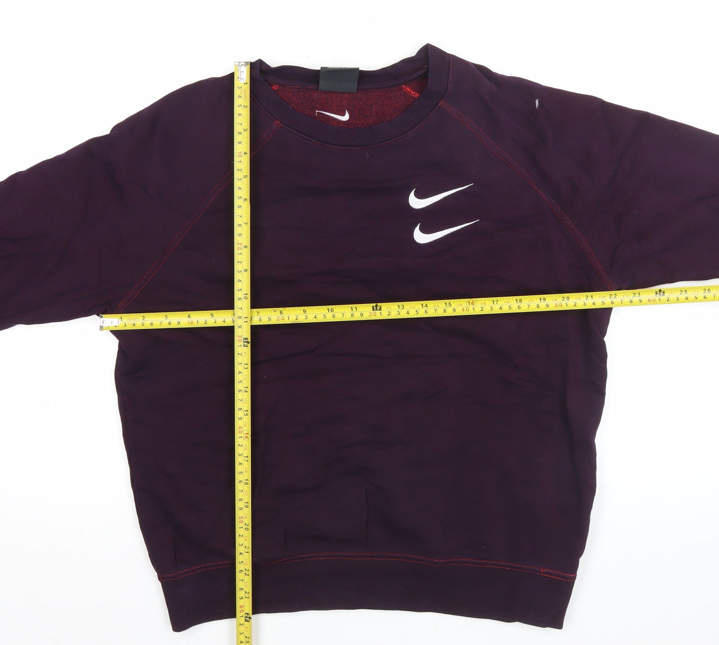 Mens UK Size M Nike Purple Pullover Sweatshirt
