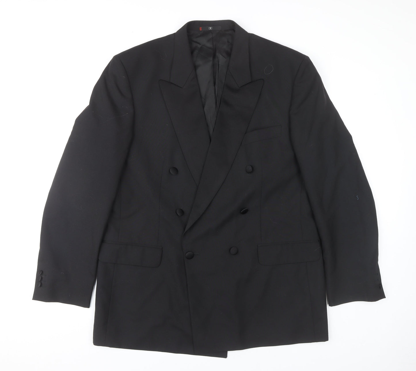 Mens UK Size 44 Ciro Citterio Regular Black Suit Jacket