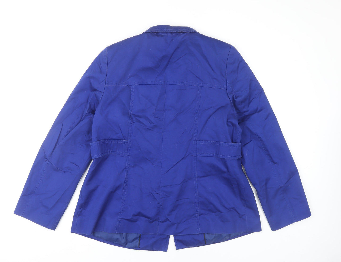 Womens UK Size 16 Marks and Spencer Blue Basic Jacket