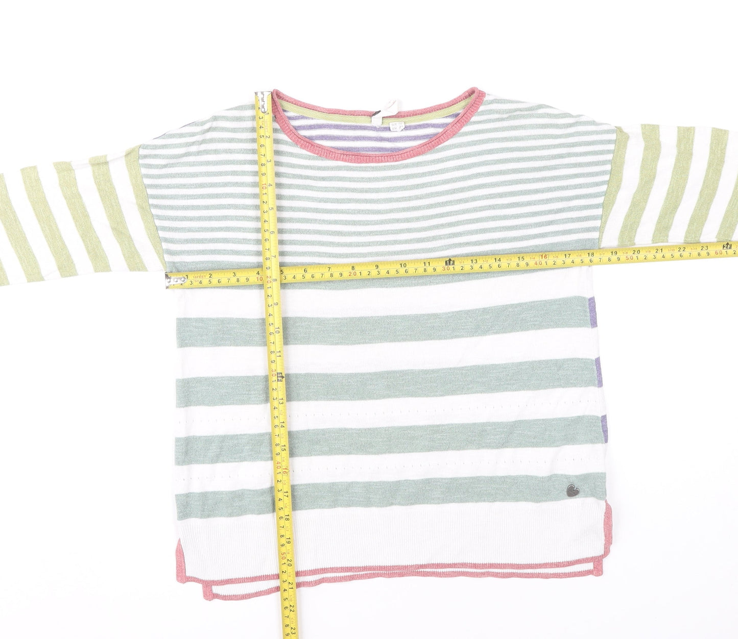 Womens UK Size 10 White Stuff Multicoloured Pullover Jumper