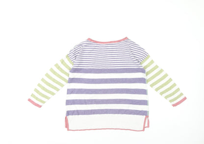 Womens UK Size 10 White Stuff Multicoloured Pullover Jumper