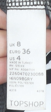 Topshop Women’s Multicoloured Geometric Jogger Trousers UK 8