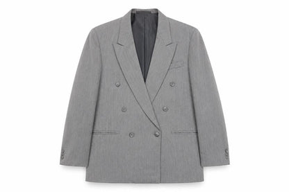Mens UK Size 40 Flex Regular Grey Suit Jacket