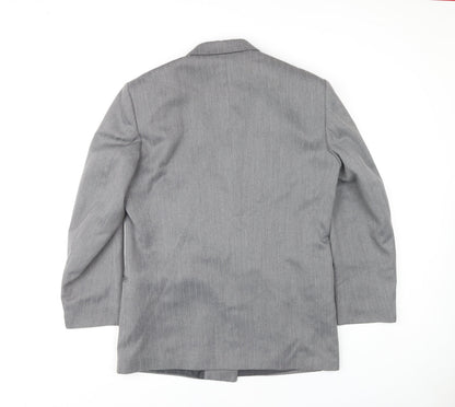 Mens UK Size 40 Flex Regular Grey Suit Jacket