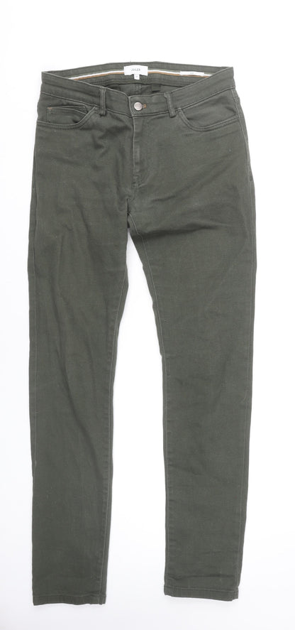 Jules Women’s Green Skinny Jeans Size 10 Slim Fit Stretch 5-Pocket