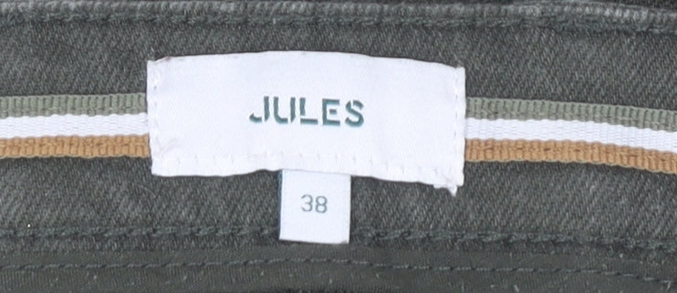 Jules Women’s Green Skinny Jeans Size 10 Slim Fit Stretch 5-Pocket