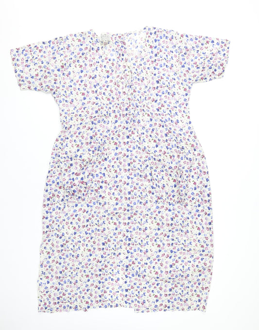 Masai Women’s Multicoloured Floral Knee Length Shift Dress XS