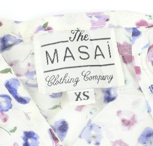 Masai Women’s Multicoloured Floral Knee Length Shift Dress XS