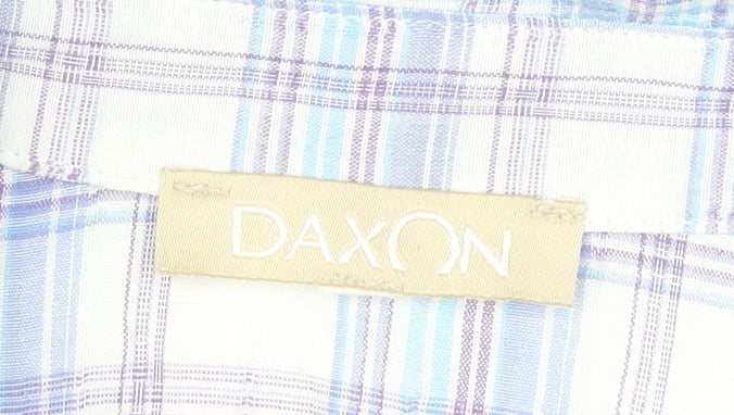 Womens UK Size 18 Daxon Multicoloured Basic Button-Up