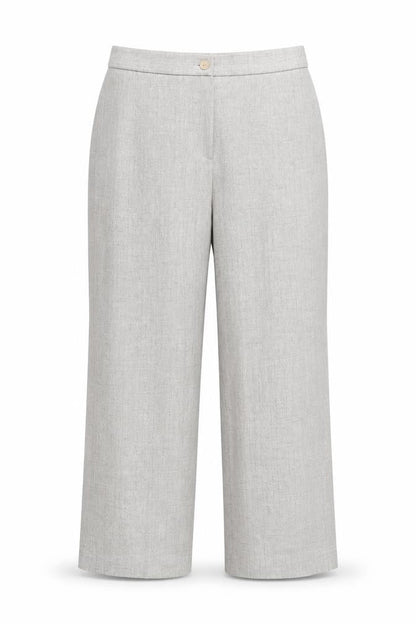 Womens UK Size 12 AMARANTO Regular Fit Dress Pants Grey Trousers