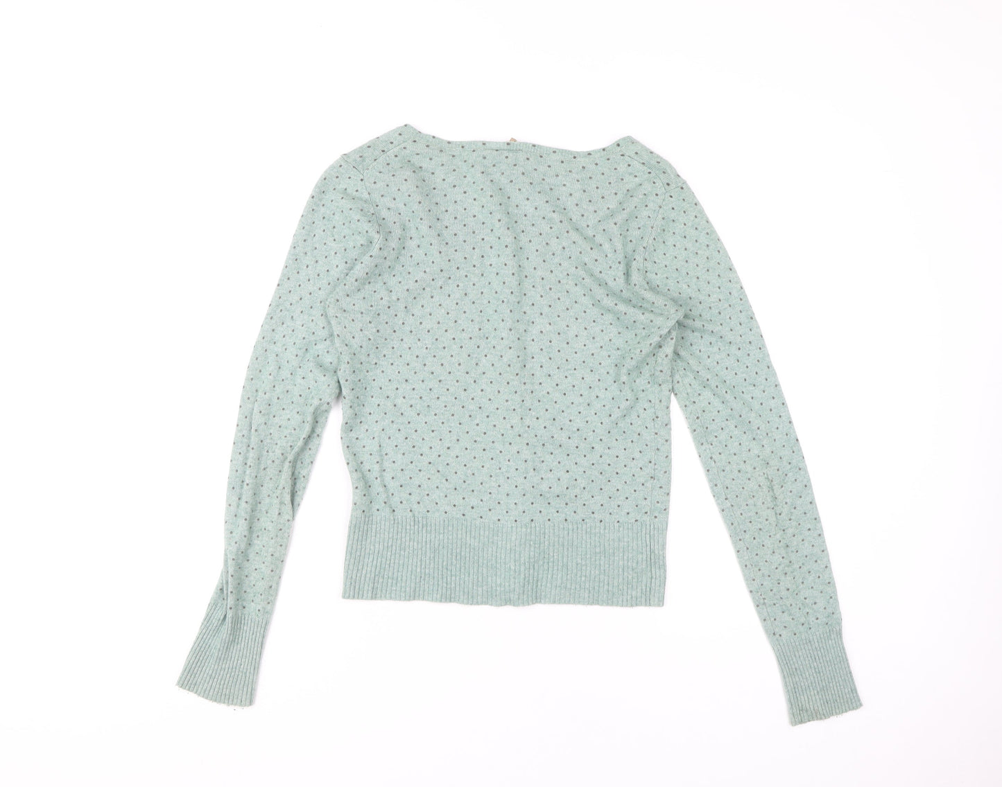 Womens UK Size 12 White Stuff Green Cardigan Jumper