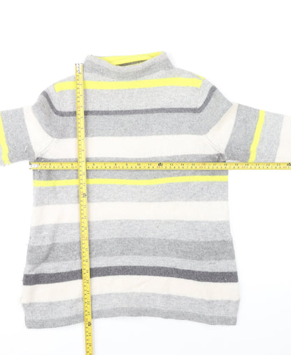 Womens UK Size 12 Paul Costelloe Grey Pullover Jumper