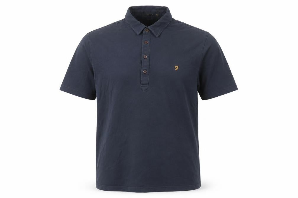 Mens UK Size L Farah 100% Cotton Polo Shirt