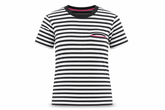 Womens UK Size S Massimo Dutti Black Basic T-Shirt