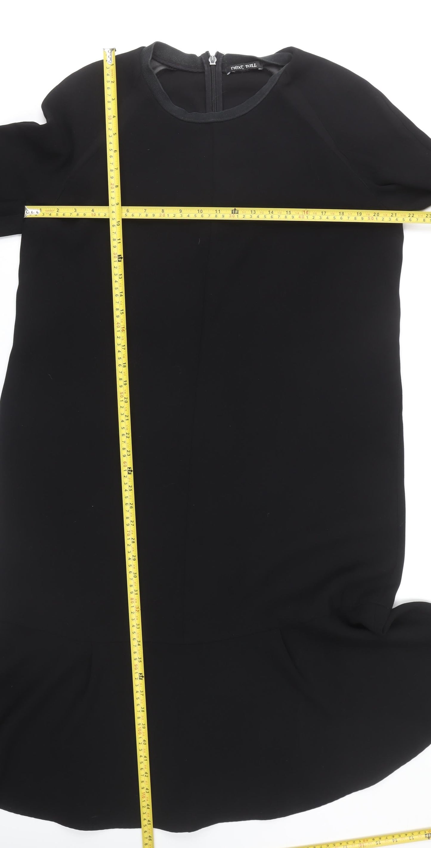 Next Women’s Black Sheath Knee Length Tall Size 18 Business Dress