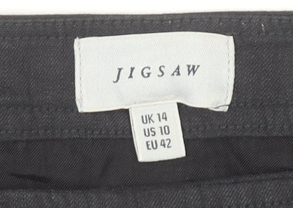 Womens UK Size 14 Jigsaw Straight & Pencil  Skirt