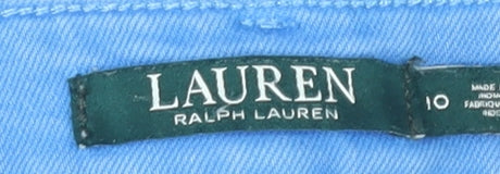 Lauren Ralph Lauren Women’s Blue Straight Jeans Size 10 100% Cotton