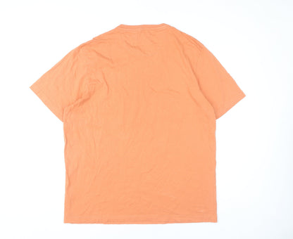 Mens UK Size XL Farah Orange  T-Shirt