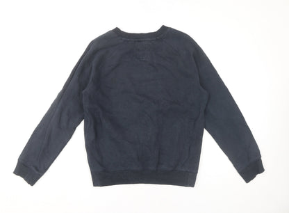 Mens UK Size S Lee Cooper Blue Pullover Sweatshirt