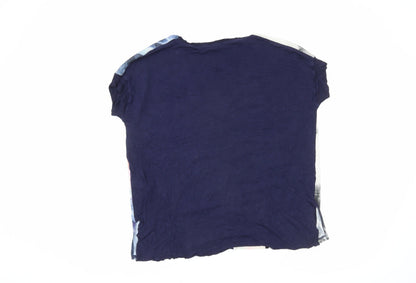 Womens UK Size M Zara Multicoloured Basic T-Shirt