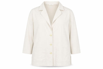 Womens UK Size 18 Marks and Spencer Regular Beige Blazer