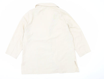 Marks and Spencer Women’s Beige Blazer Jacket UK 18 Regular Fit