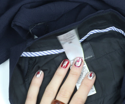 Marks and Spencer Men's Blue Slim Fit Business Trousers 26W 33L