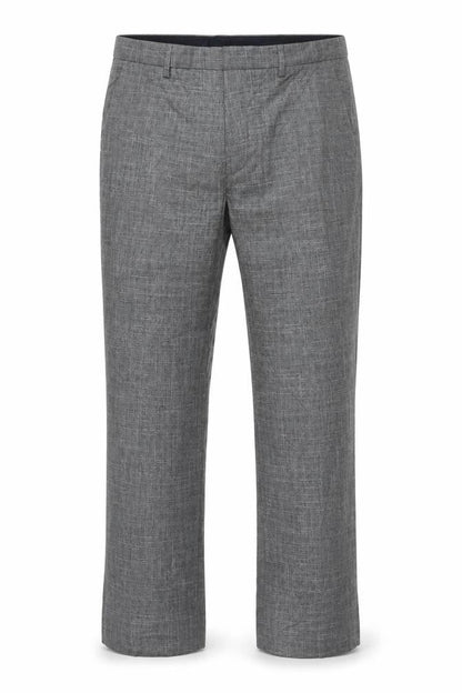 Mens UK Size XL Marks and Spencer Regular Fit Dress Pants Grey Trousers