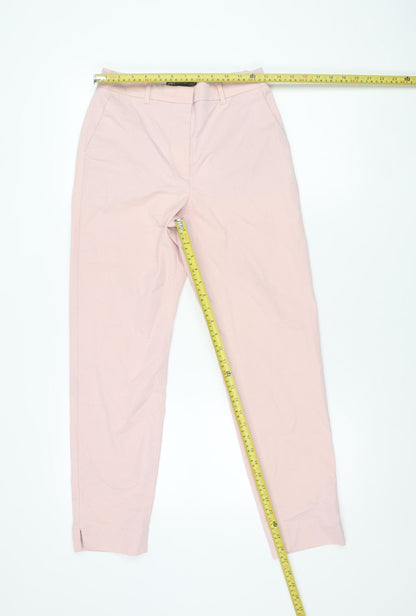 Womens UK Size 6 Marks and Spencer Regular Fit Chino Pink Trousers