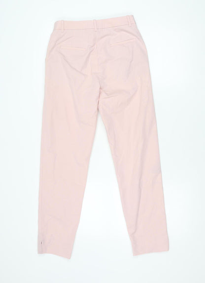 Womens UK Size 6 Marks and Spencer Regular Fit Chino Pink Trousers
