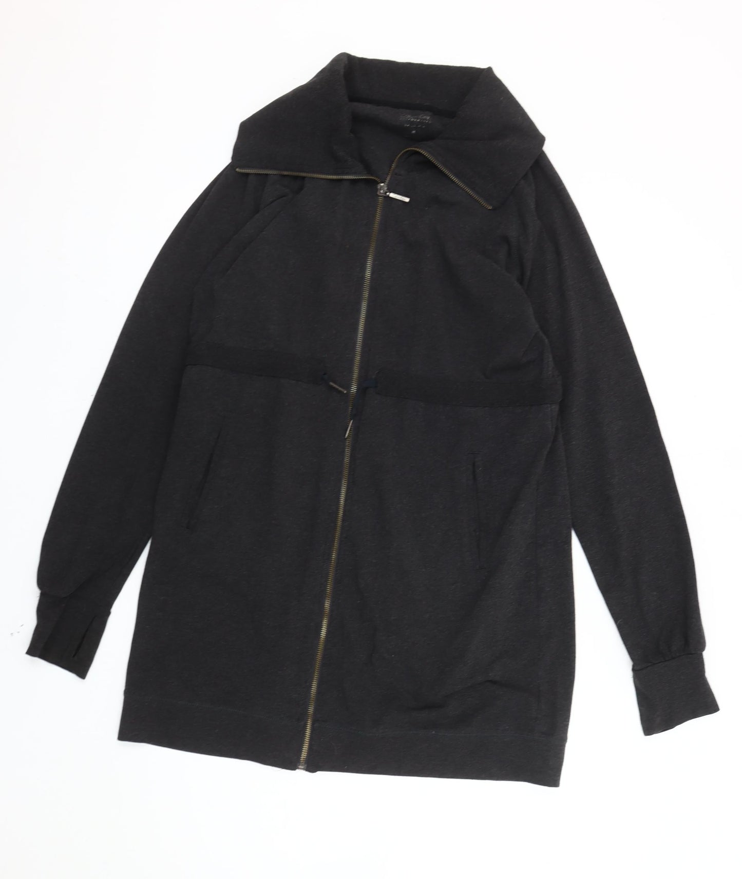 Womens UK Size M Calvin Klein Black Basic Jacket