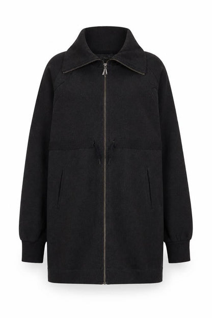 Womens UK Size M Calvin Klein Black Basic Jacket