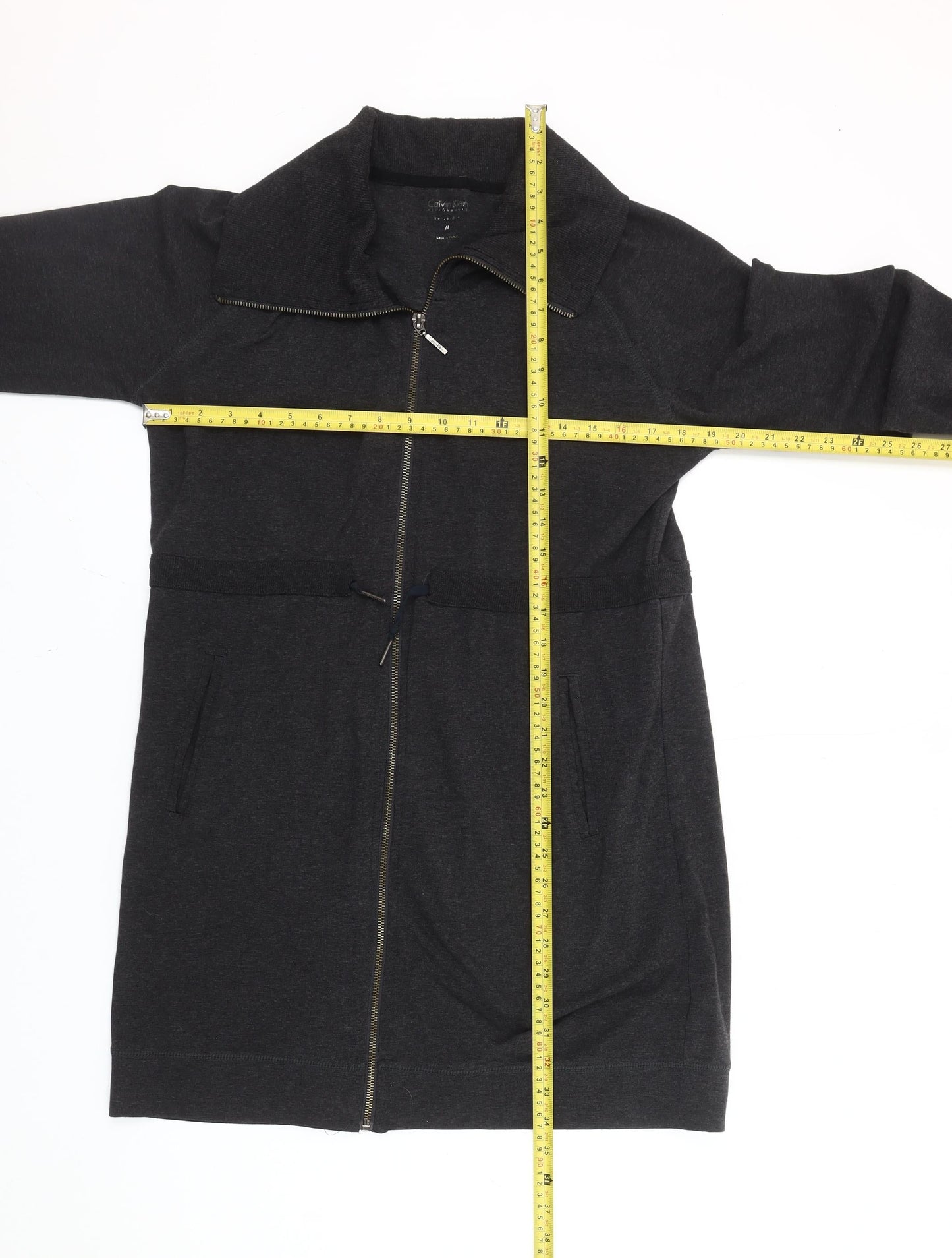 Womens UK Size M Calvin Klein Black Basic Jacket