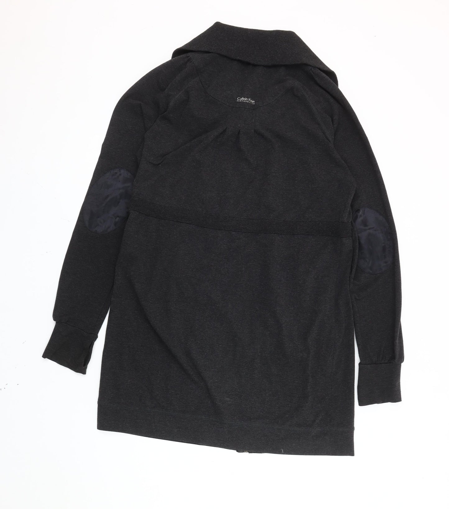Womens UK Size M Calvin Klein Black Basic Jacket