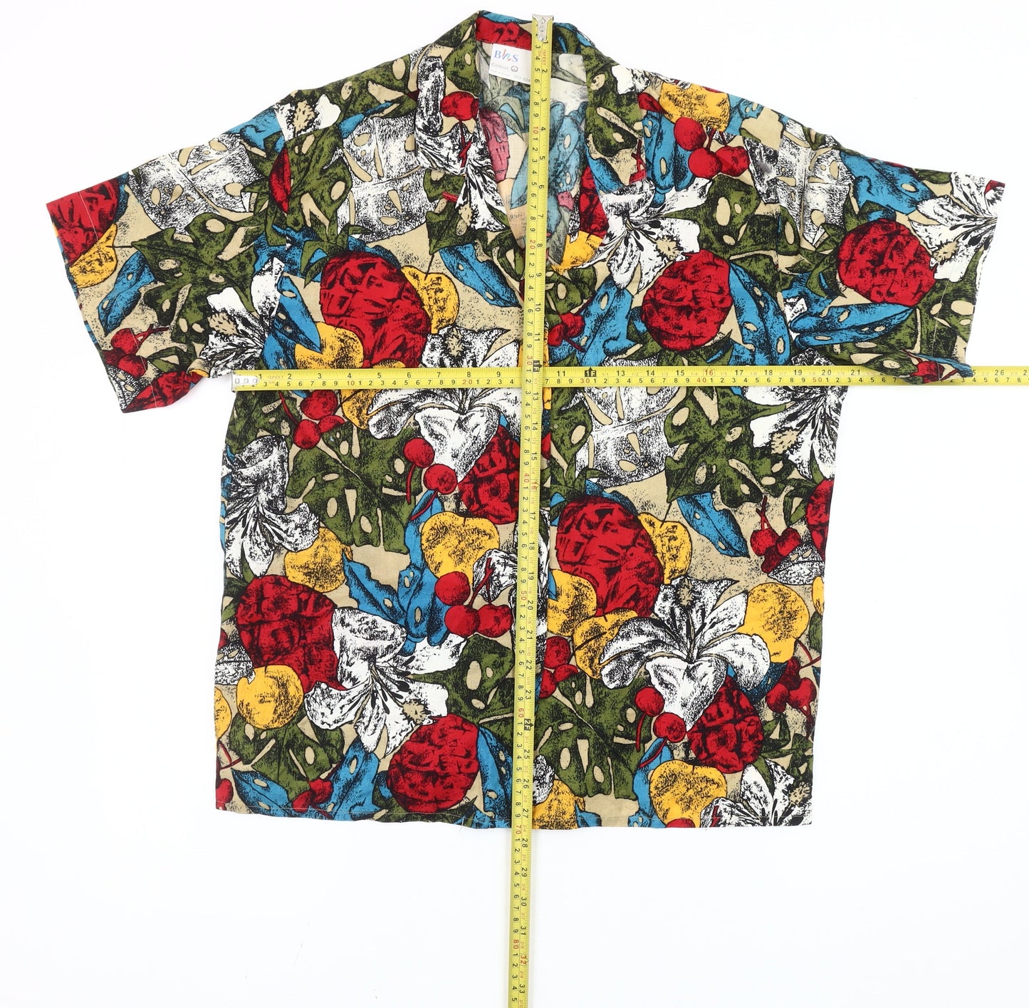 Womens UK Size 14 BHS Multicoloured Hawaiian Button-Up