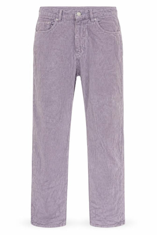 Mens UK Size 28 in ASOS DESIGN Regular Fit Casual Purple Trousers