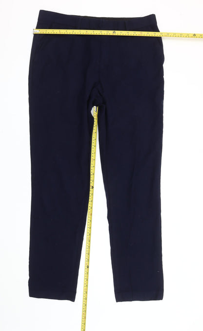 Mens UK Size 26L Simon Carter  Dress Pants Blue Trousers