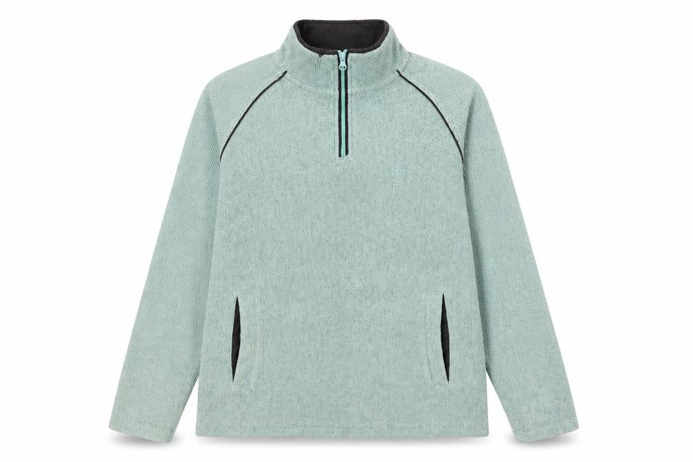 Mens UK Size M Cotton Traders Green Pullover Sweatshirt