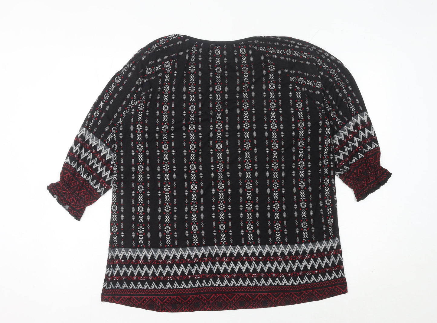Womens UK Size 14 Atlas For Women Multicoloured Tunic Blouse