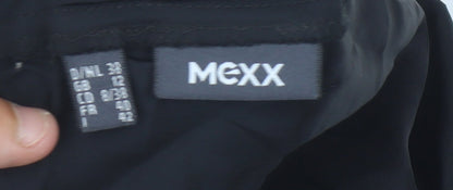 Mexx Women’s Black Halter Maxi Dress M Beaded Formal Wedding