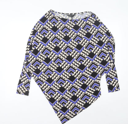 Womens UK Size 10 Dorothy Perkins Multicoloured Tunic Blouse