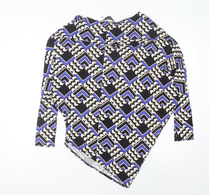 Womens UK Size 10 Dorothy Perkins Multicoloured Tunic Blouse