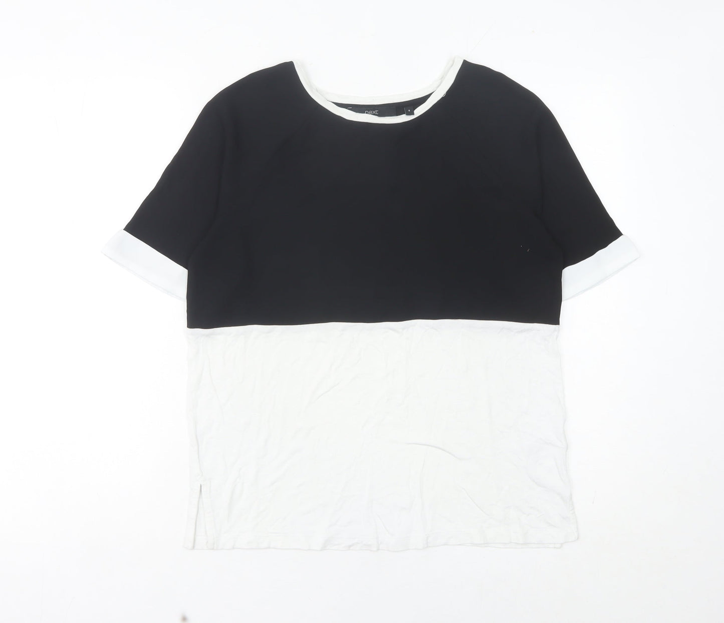 Womens UK Size 8 NEXT Multicoloured Basic T-Shirt