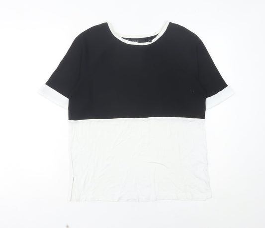 Womens UK Size 8 NEXT Multicoloured Basic T-Shirt